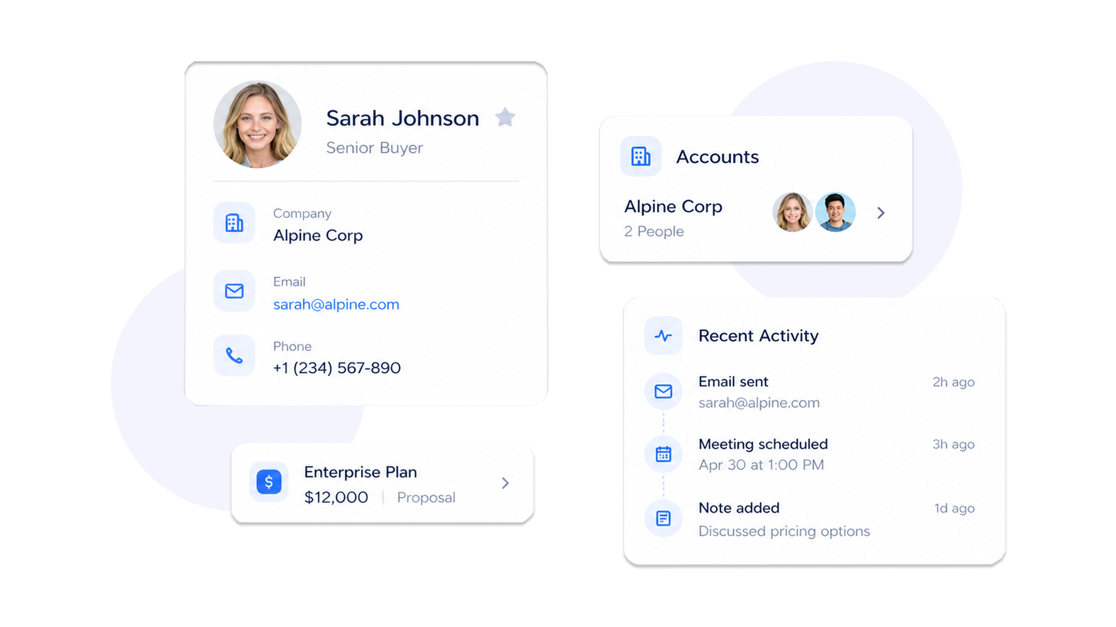 Keep every relationship organized and contextual